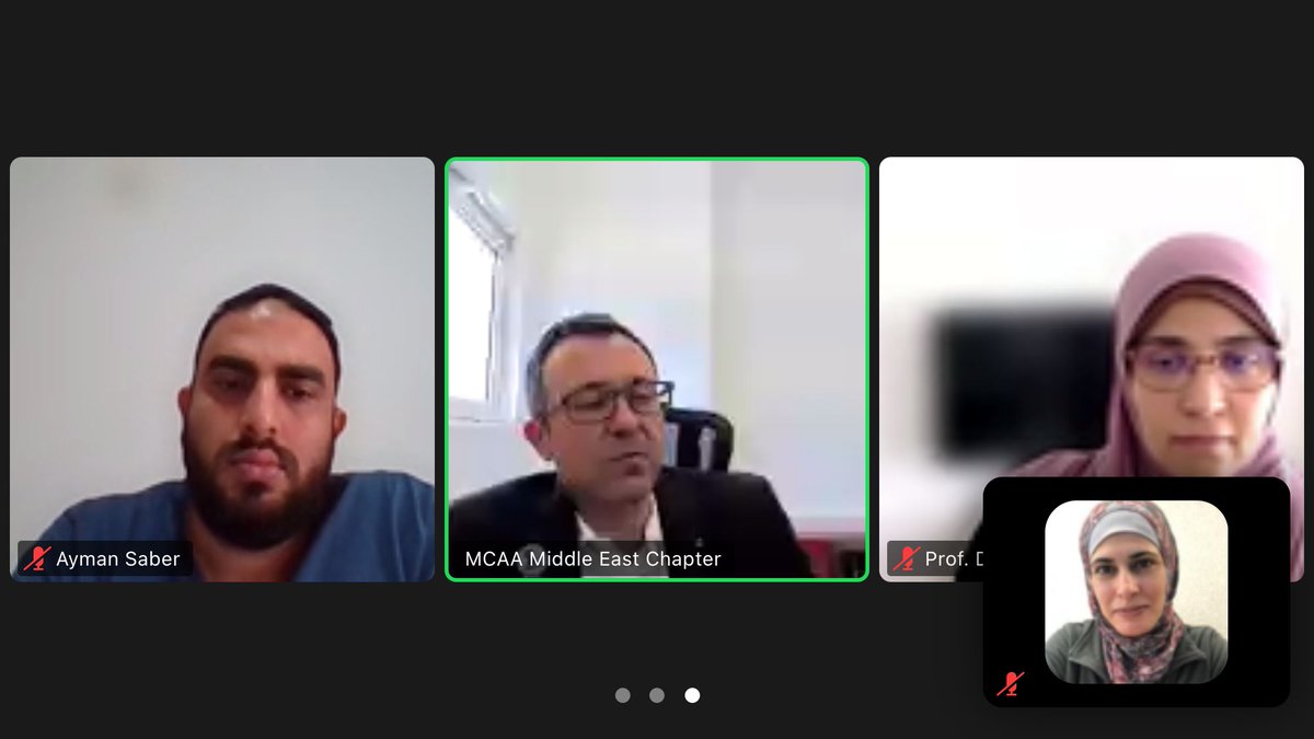 mcaa_me's tweet photo. 🤝 The first official board meeting of the MCAA Middle East Chapter
📅 Friday at 13:00 PM Kuwait time 
At this meeting, the chair and the board discussed the action plan and next steps, and ain priorities to strengthen chapter role within MCAA community across the Middle East. https://t.co/RRsfbVZ3d9