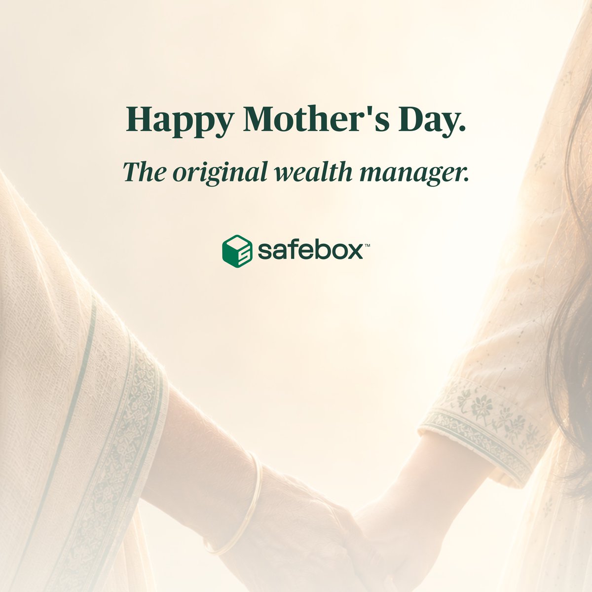 SafeboxHQ's tweet photo. Indian moms were wealth managers before the term existed. ❤️

Gold from the 90s.
FDs older than our careers.
Emergency savings for every “just in case.”
This Mother’s Day, celebrating the original protectors of family wealth. 🌸
#MothersDay #Safebox #FamilyLegacy https://t.co/KGrzFKCnO7