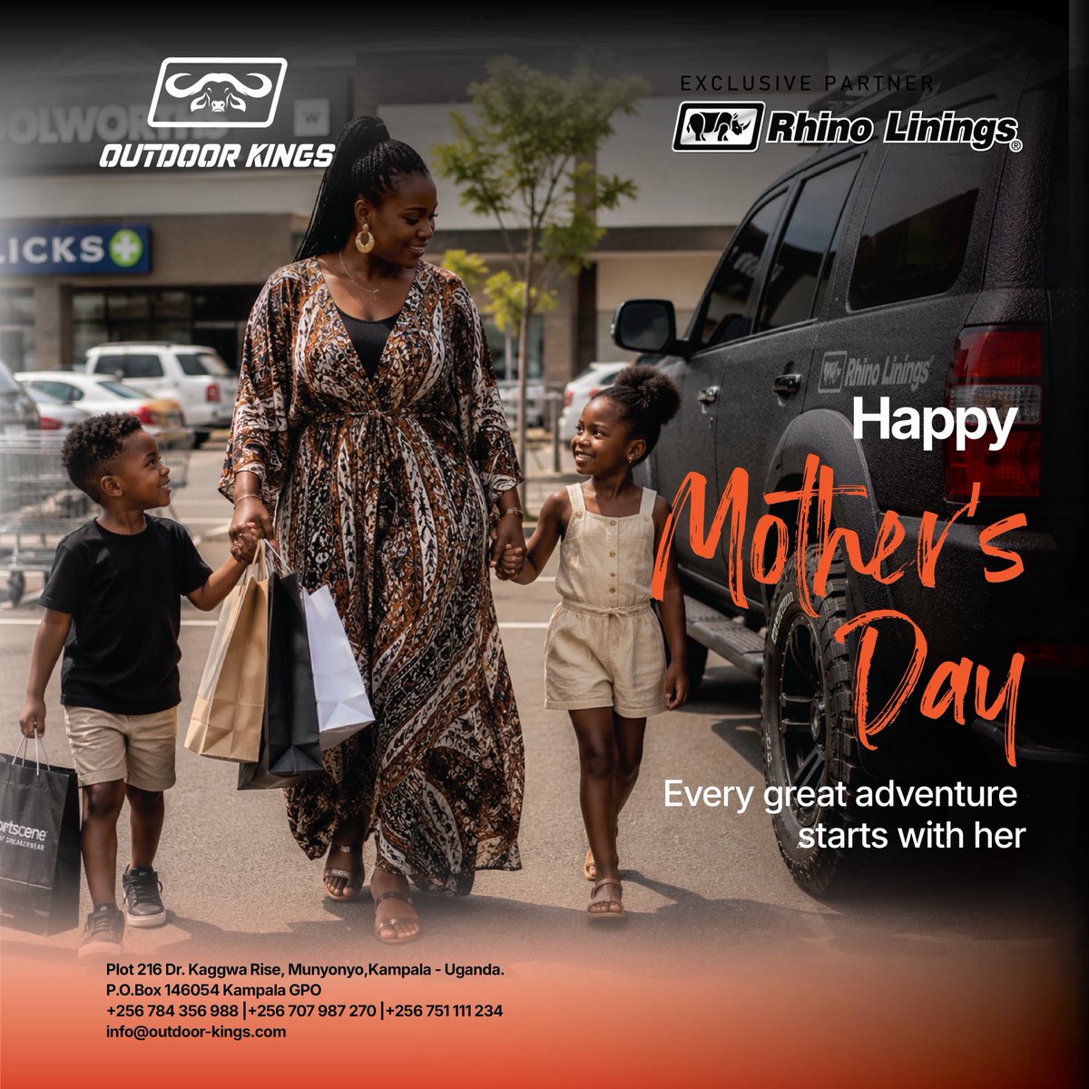 OutdoorKingsltd's tweet photo. The wildest terrain you’ll ever navigate is life. Lucky you had the best guide from the start. 

Happy Mother’s Day. ❤️

#EndlessPossibilities #BuiltForAdventure #mother https://t.co/yrmgsJd93i