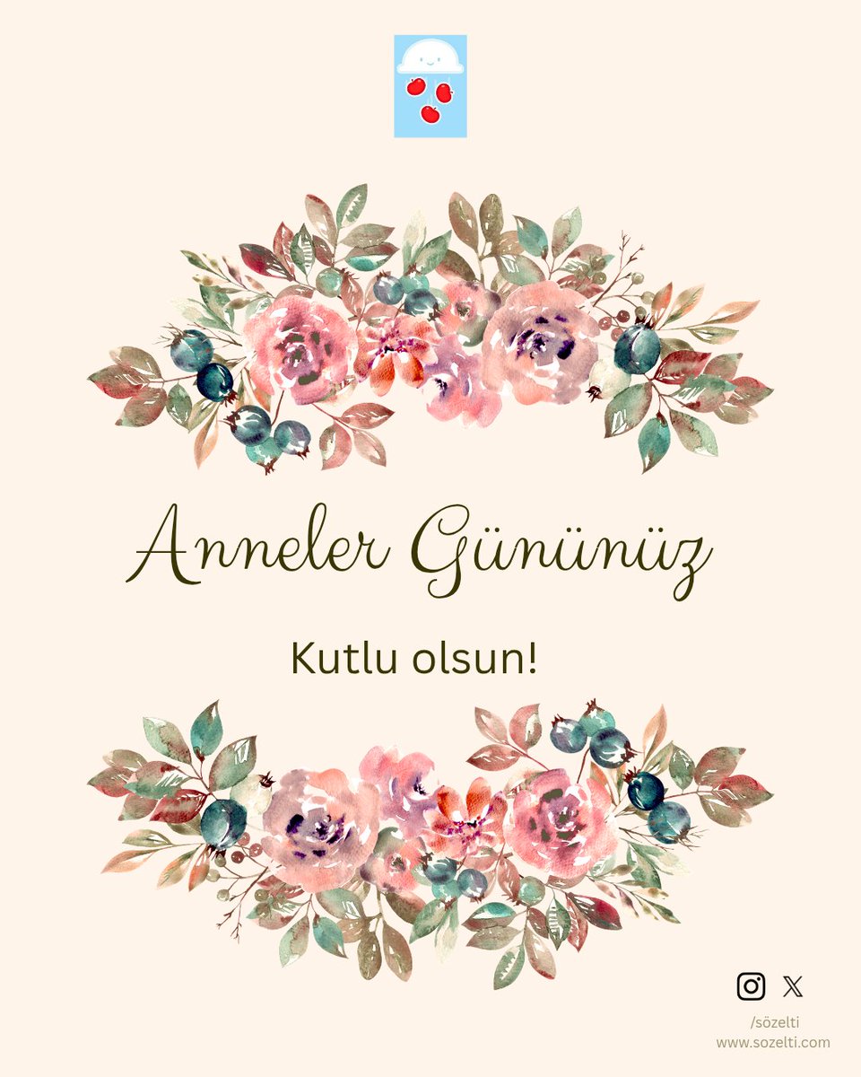 sozelti's tweet photo. Anneler gününüz kutlu olsun!💐

Sevgiyle geçireceğimiz nice güzel günlere.🤍

#araştırma #inceleme #eleştiri #annelergünü #sözelti https://t.co/ggqa17MjZP