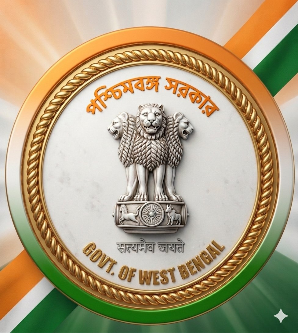 AyaanConnect18's tweet photo. How are these logos? I have made these with @GeminiApp 
@SuvenduWB @narendramodi @AmitShah 
#WestBengal #GovernmentLogo https://t.co/Ef29De0ezS