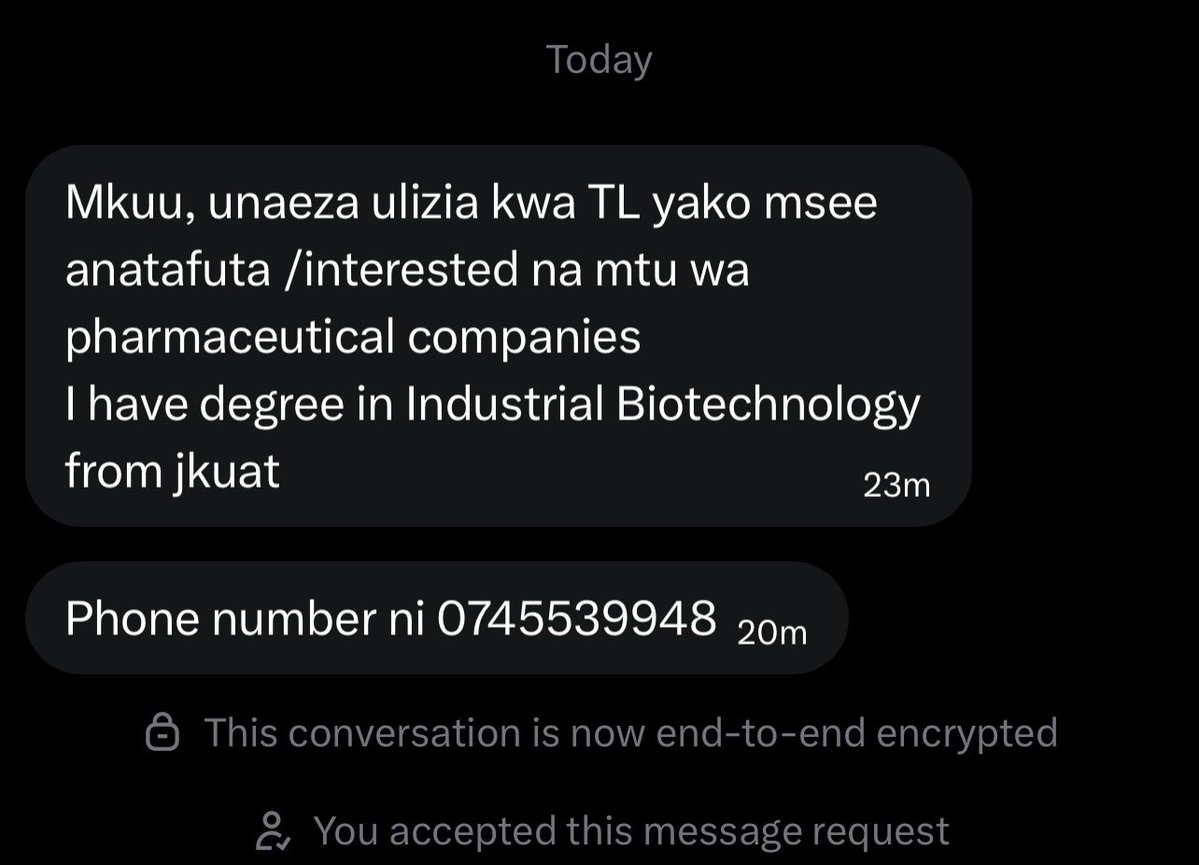 Let’s not get tired of retweeting hawa young people wasaidike .