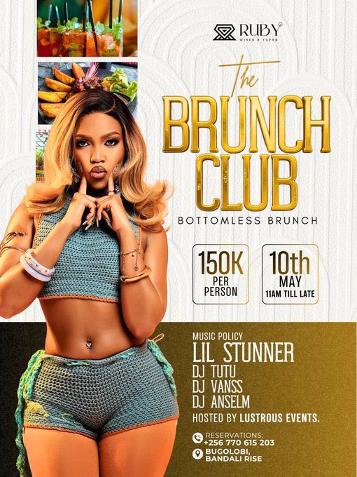 AllanSseky's tweet photo. Today we deya pan
#TheRubyBottomlessBrunch https://t.co/6oS6OZEmq6
