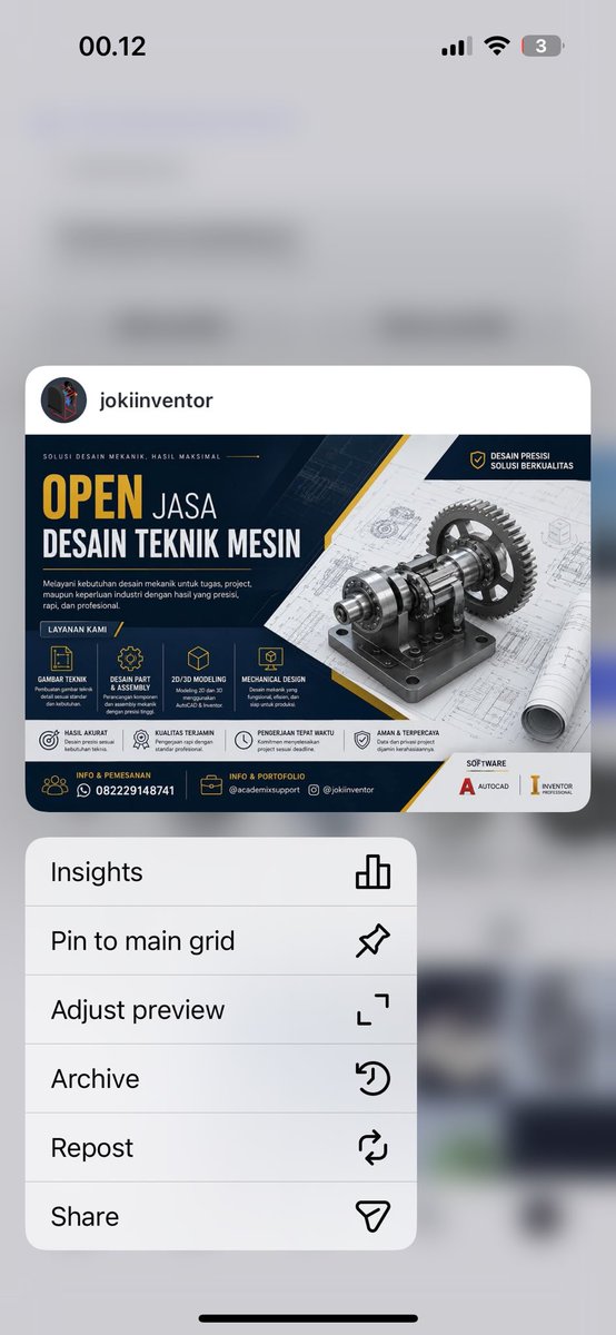 Jasa Desain Mekanik🙏🏻 tweet media