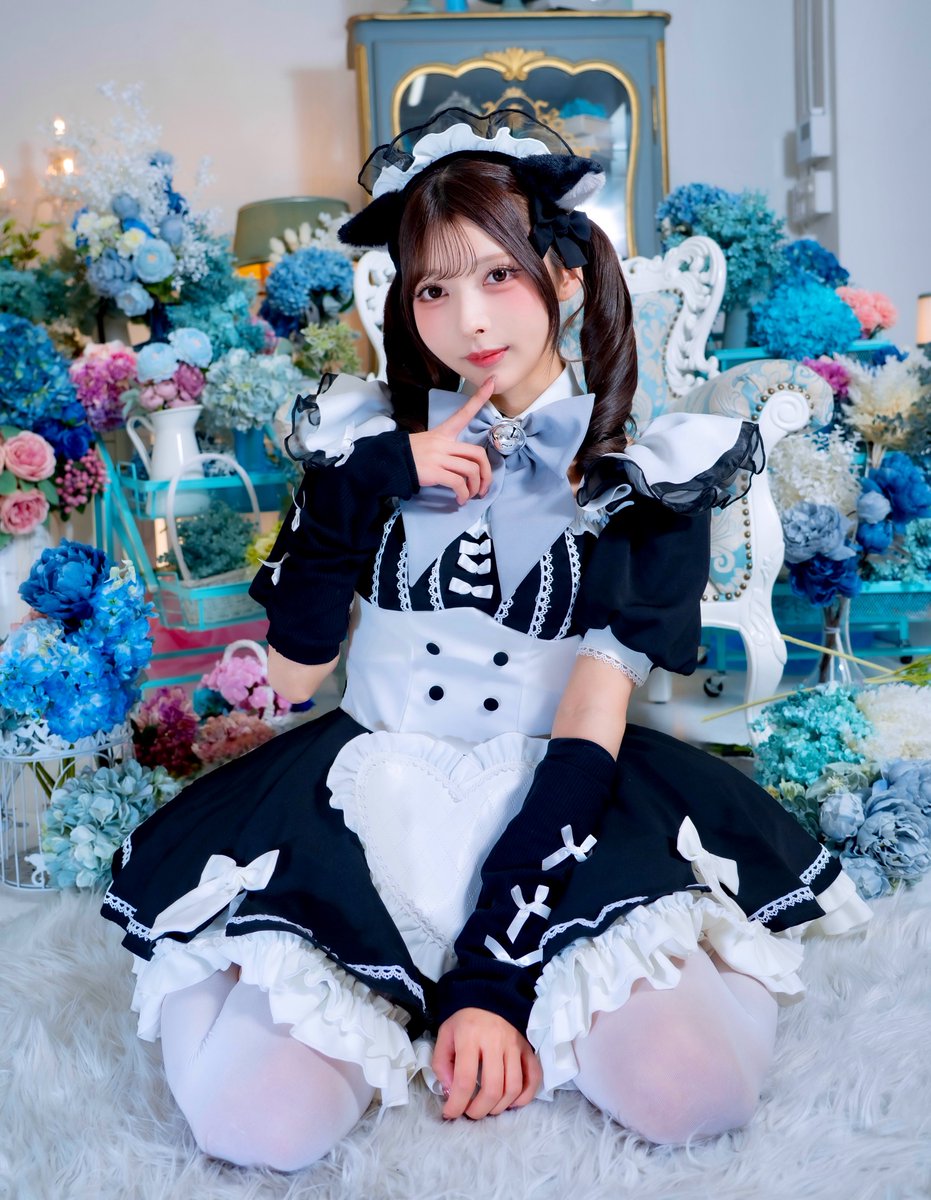 のえ猫メイドさんすき？💙ྀི🐾 #メイドの日