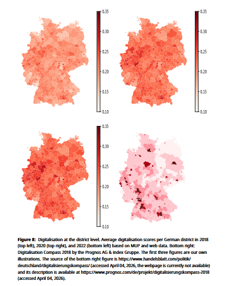 stat_econ's tweet photo. New paper: "Measuring Digital Technology Adoption – A Novel Text Mining Approach" by Janna Axenbeck Pilarski and Patrick Breithaupt. The authors present a new firm-level indicator of digitalisation.
https://t.co/MiDGmBXkdT https://t.co/JISF3i1njG