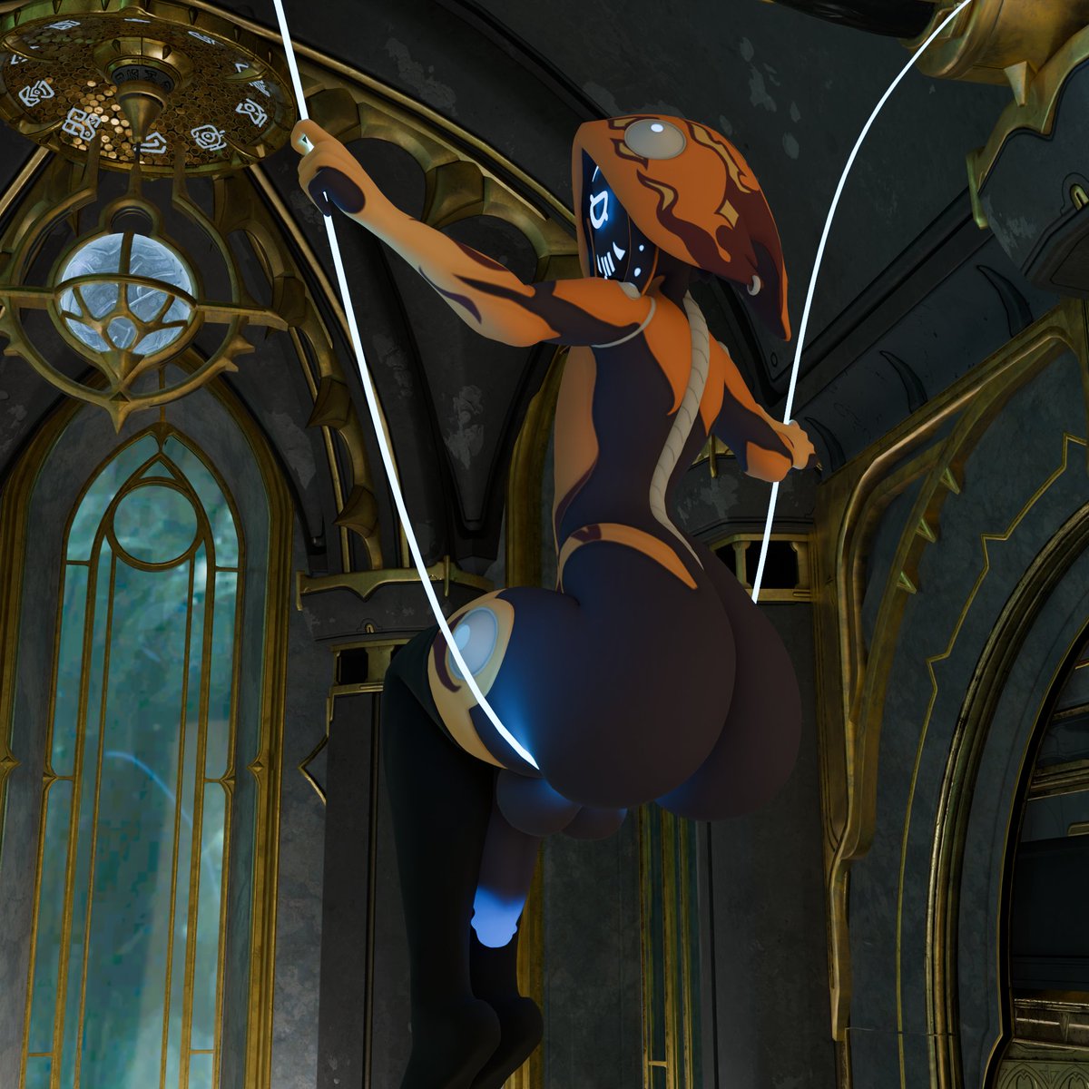 nutty_buddy6's tweet photo. last 1 for tonight
#warframe #femboy #lewd #nsfw #ivara #wisp #buttseggs https://t.co/1KWsyDY015