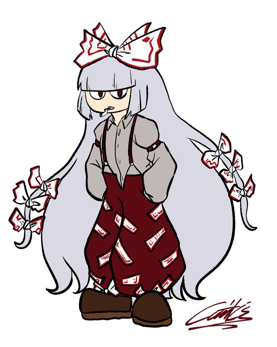 ChatoComics's tweet photo. mokou
#Touhou #東方 #touhouproject #東方Project #藤原妹紅 https://t.co/H6pY13tUsq