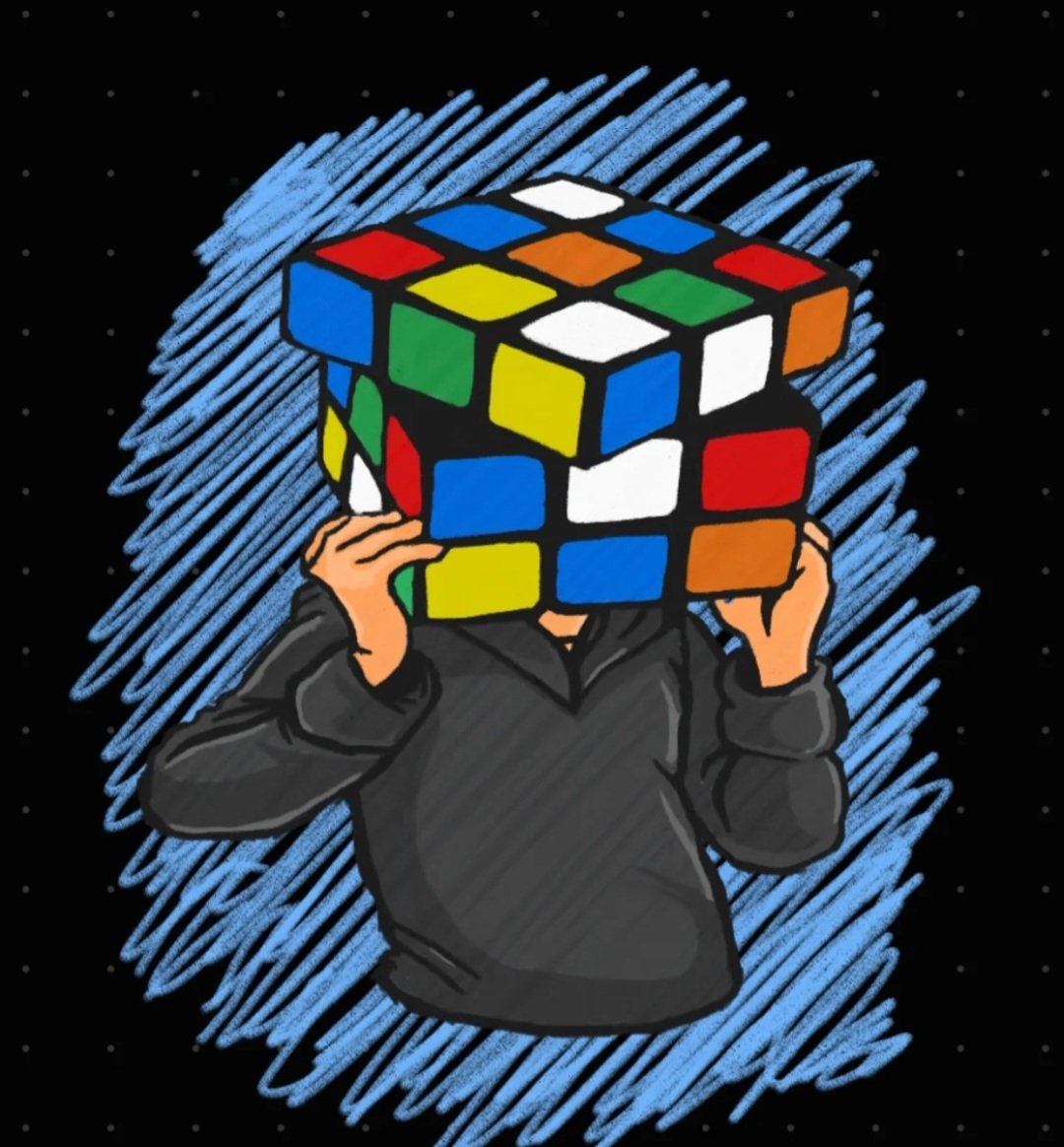 SamGotSkills27's tweet photo. Feeling just like crooked head Rubix Cube #trending https://t.co/jZPqLduLRc