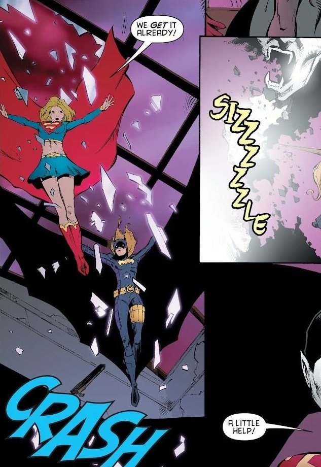 Batfamilystan's tweet photo. One more post before I sleep but I LOVE the duo of Kara and Steph https://t.co/8ADiZFuU8l