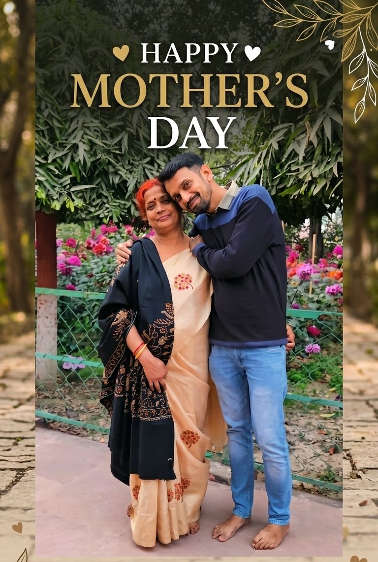 Debdas_Guha's tweet photo. Happy Mother's Day To My Beloved Maa ♥️🙏 Celebrating Her Love, Her Sacrifices, And Her Unending Support. https://t.co/fT7CrYNDSN
