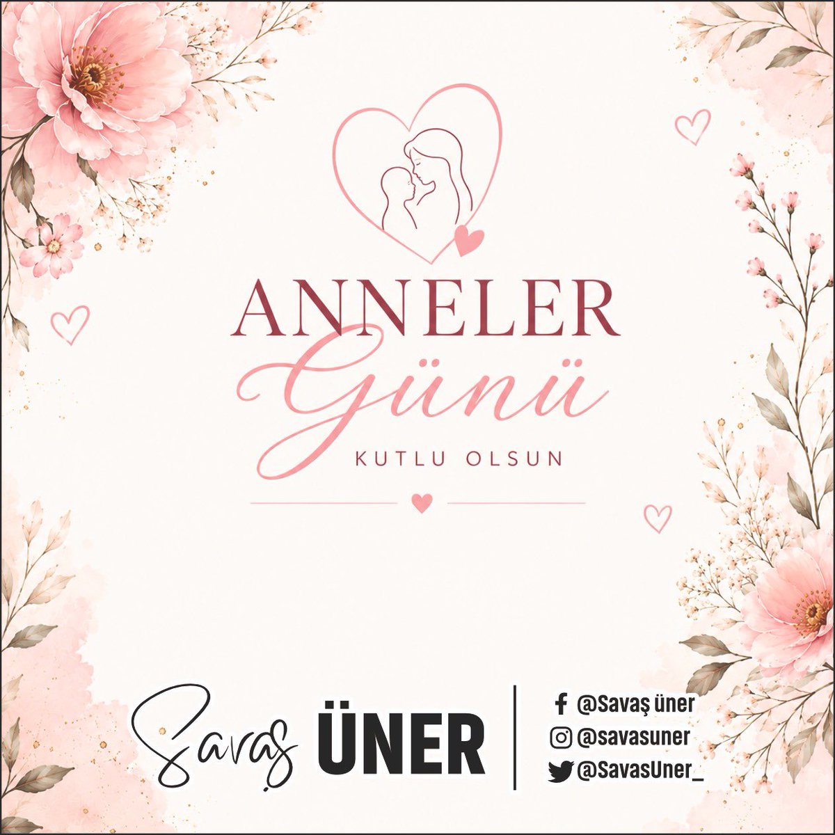 SavasUner_'s tweet photo. Bugün Anneler Günü…
Annesini kaybetmiş biri olarak, bugün içimde hem sevgi hem özlem var.
Başta cennetteki annem olmak üzere tüm anneleri rahmet ve sevgiyle anıyorum.
Hayatta olan tüm annelerin Anneler Günü kutlu olsun. https://t.co/zlVWWQpKki