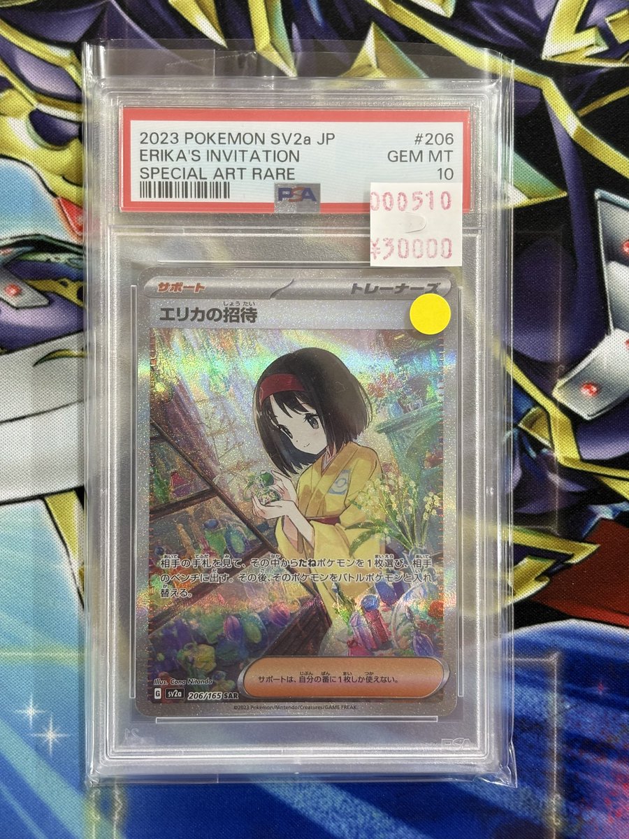 PSA10 エリカの招待 SAR 206/165」販売中‼ 裏面に白カケがありますが
