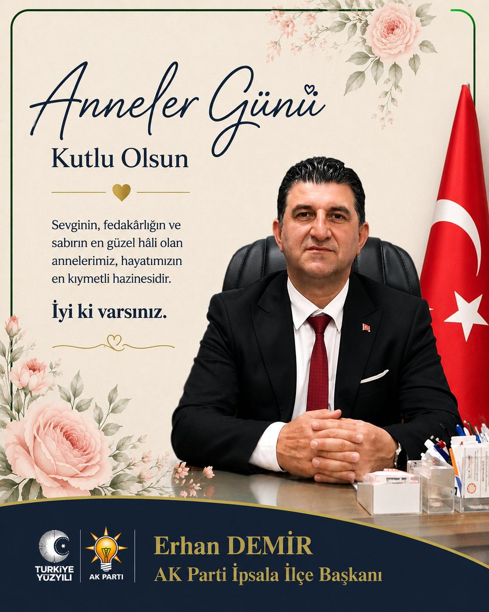 AkPartiIpsala's tweet photo. Hayatımıza sevgi, sabır ve fedakârlık katan tüm annelerimizin Anneler Günü kutlu olsun. 🌸
Başta şehit annelerimiz olmak üzere, evlatları için her türlü zorluğa göğüs geren, sevgisiyle dünyamızı güzelleştiren tüm annelerimize minnettarız.
İyi ki varsınız, iyi ki annemizsiniz. 💐 https://t.co/HSRwQw6EAu