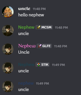 Nephew tweet media