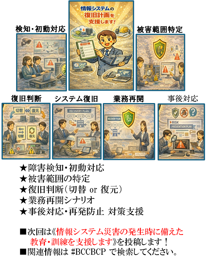 ビジネスコンティニュイティコンサルティング有限会社【公式】 tweet media