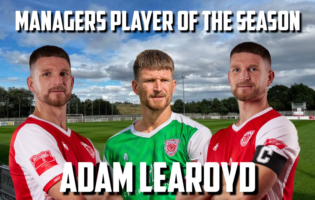 DidcotTownFC's tweet photo. First Team awards winners

Managers Player of the Season - Adam Learoyd
Players Player of the Season - Cam McNeill
Young Player of the Season - JP Nyuysemo 
Supporters Player of the Season - JP Nyuysemo https://t.co/2w0Bjglkey