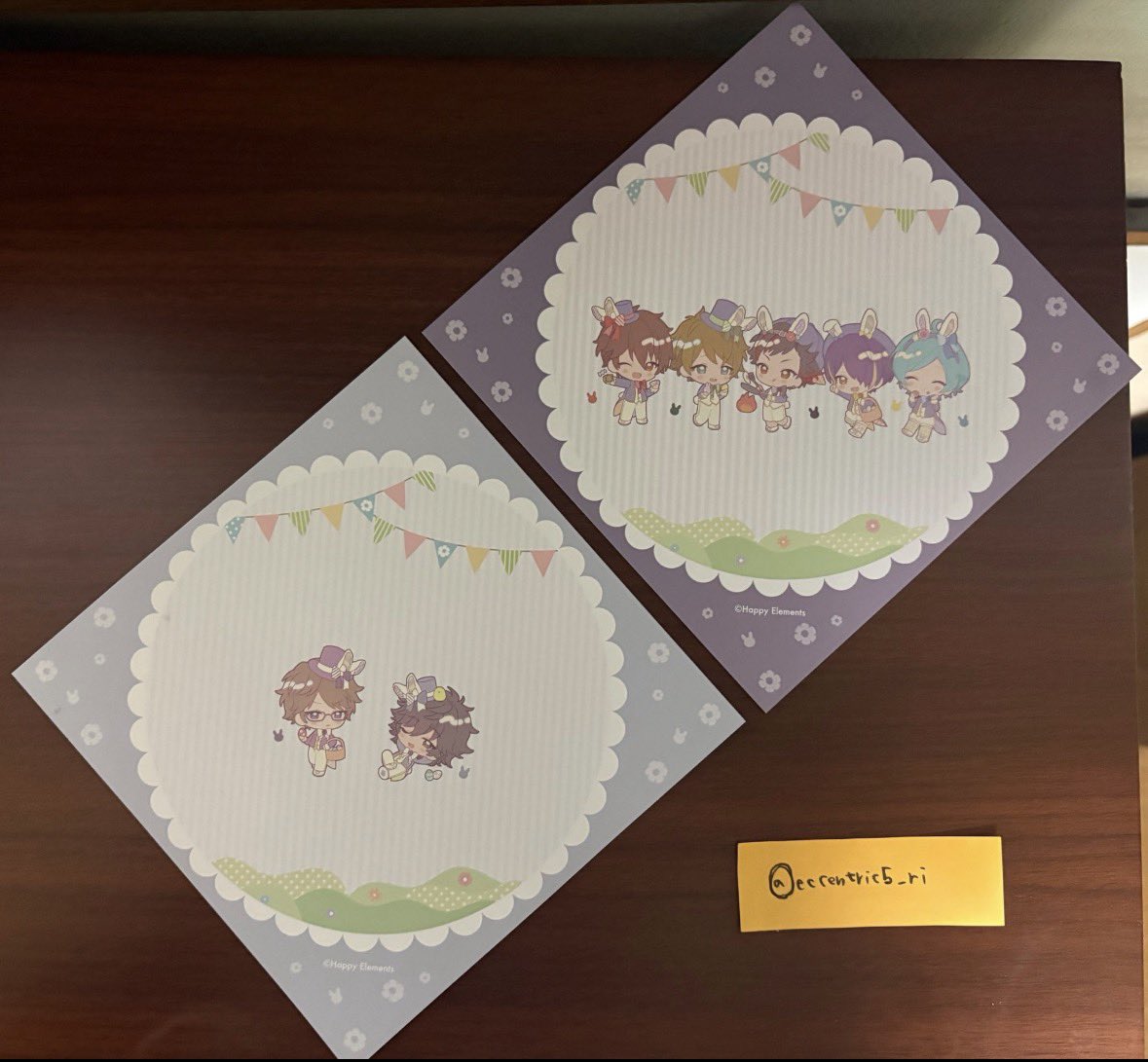 eccentric5_ri's tweet photo. 【交換】あんスタ アニカフェ アニメイトカフェ ステッカー アクスタ イラストシート

譲：）ステッカー 凛月 ジュイス HiMERU 晃牙 宗斑 宙
アクスタ 藍良 宗
シート 流星隊 J&amp;A

求：）ステッカー 零 泉 日和
アクスタ 泉　一彩
シート UNDEAD メロアス

大宮（埼玉）、池袋手渡し https://t.co/sahNPBrlyF