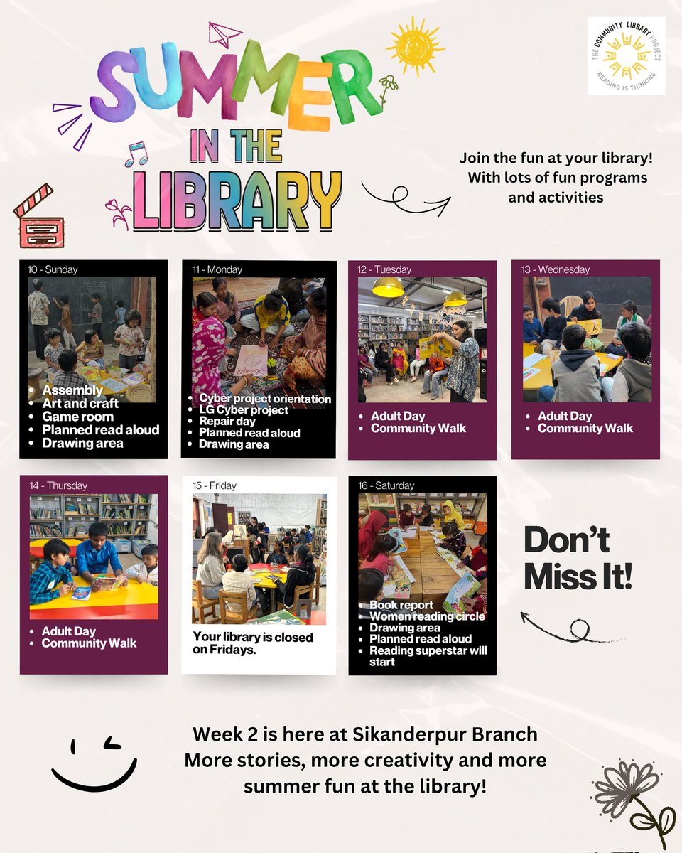 The Community Library Project tweet media