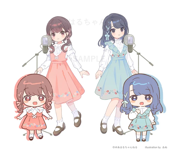 ゆあはるちゃんねる 松本悠楓さん、桜楽結愛さんのイラストを担当させていただいております! 始まりたての初々しい二人の活動 いっしょに見守ってくださると嬉しいです。