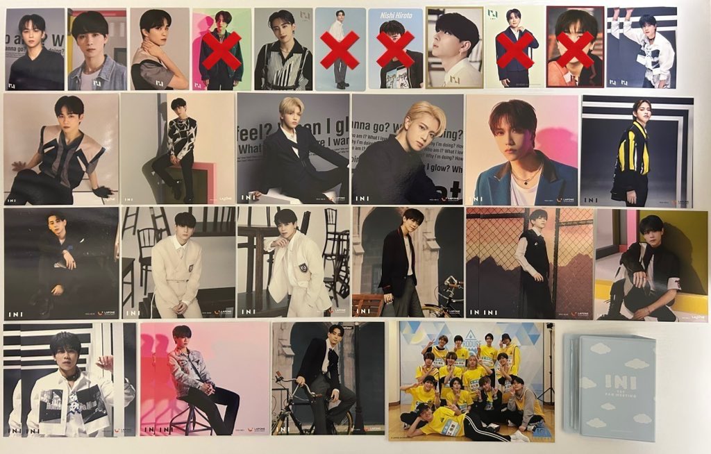 o_kmame's tweet photo. INI トレカ アザジャケ うちわ 交換 #JO1交換 #INI交換 #INI譲

【譲】 池﨑 後藤 佐野 許 髙塚 西 藤牧 松田
　
【求】JO1 豆原 木全 関連 or 買取
　　　※固ツイ参照

横浜手渡し🤲🏻 or 郵送での交換📮

お心当たりのある方はリプ・DMまでお願いします。 https://t.co/MdpUFgflcn