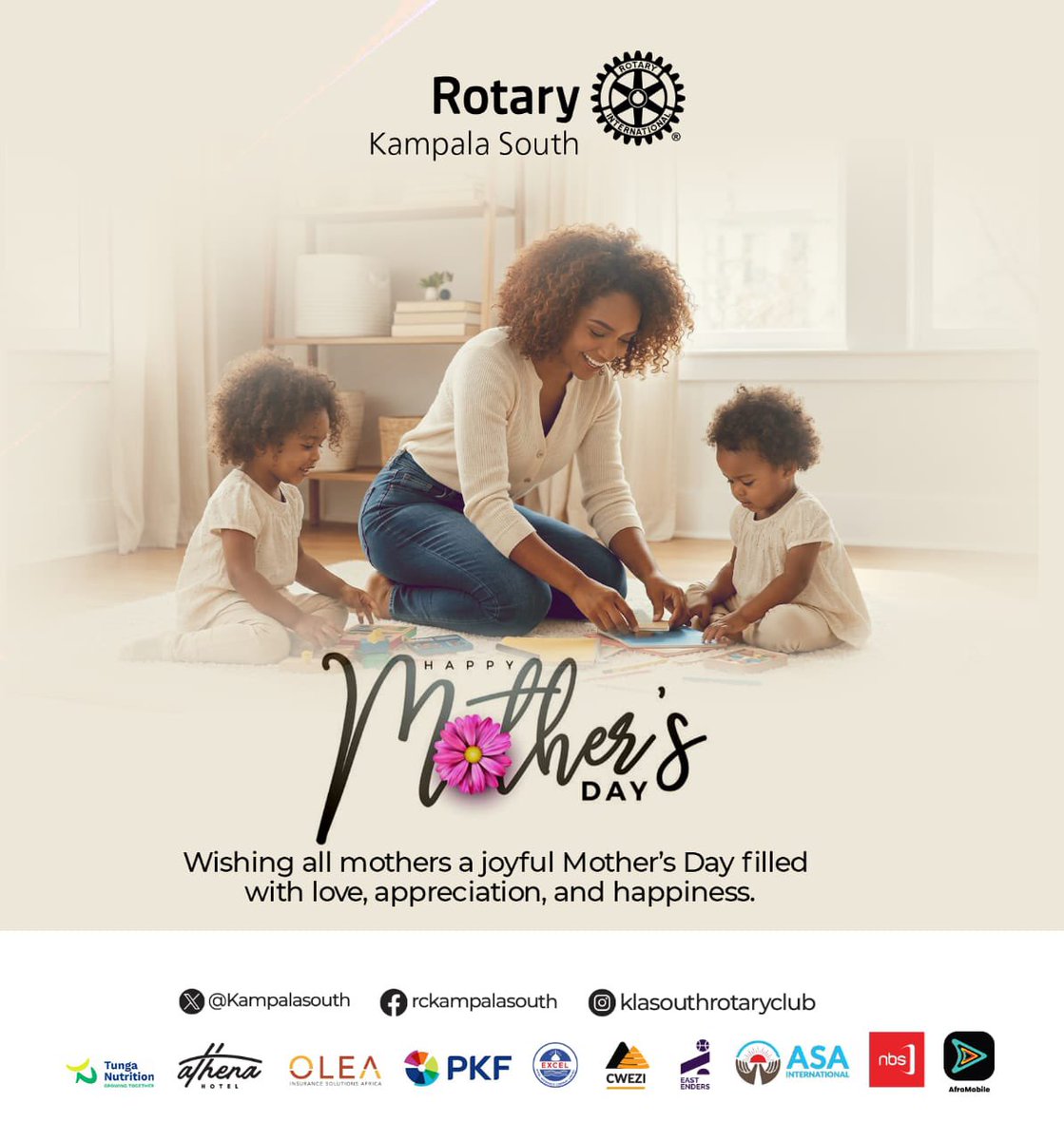 KampalaSouth's tweet photo. To all the incredible mothers and mother figures, thank you for the love, strength, care, and sacrifice you pour into our families and communities every day 💐

Happy Mother’s Day.
#happymothersday https://t.co/UWsa4wThHs
