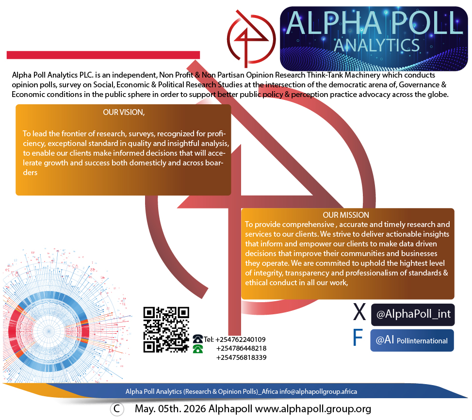 AlphaPoll_int's tweet photo. Governance measured. Leadership evaluated. Public voice amplified.

The PS Performance Index 2026 by County Pulse 254 is now out.

🇰🇪 Tracking impact.
📊 Measuring perception.
🎯 Driving informed national dialogue. https://t.co/GDGdkrrPyI