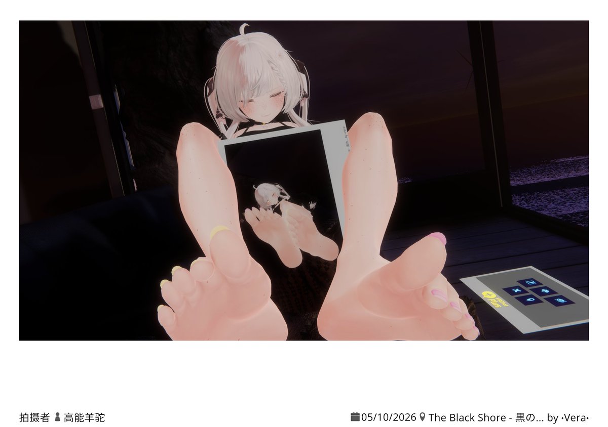 ZZYSVRChat's tweet photo. “知足雅舍”开业啦！一起来玩吧！
来自于VRChat群组：
 “https://t.co/aDWAO4FXuH”

#VRChat #vrchatavatar  #VRChatPhotos #脚底 #脚控 #脚 #足 #足控 #足の裏 #足の指 #脚趾 #脚心 #barefoot #足指 https://t.co/DpfwTjqm1g