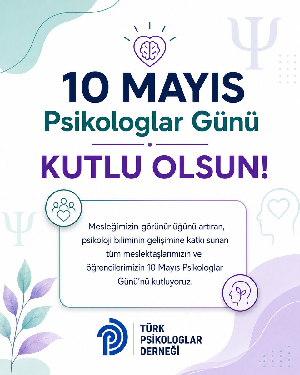 Türk Psikologlar Derneği tweet media