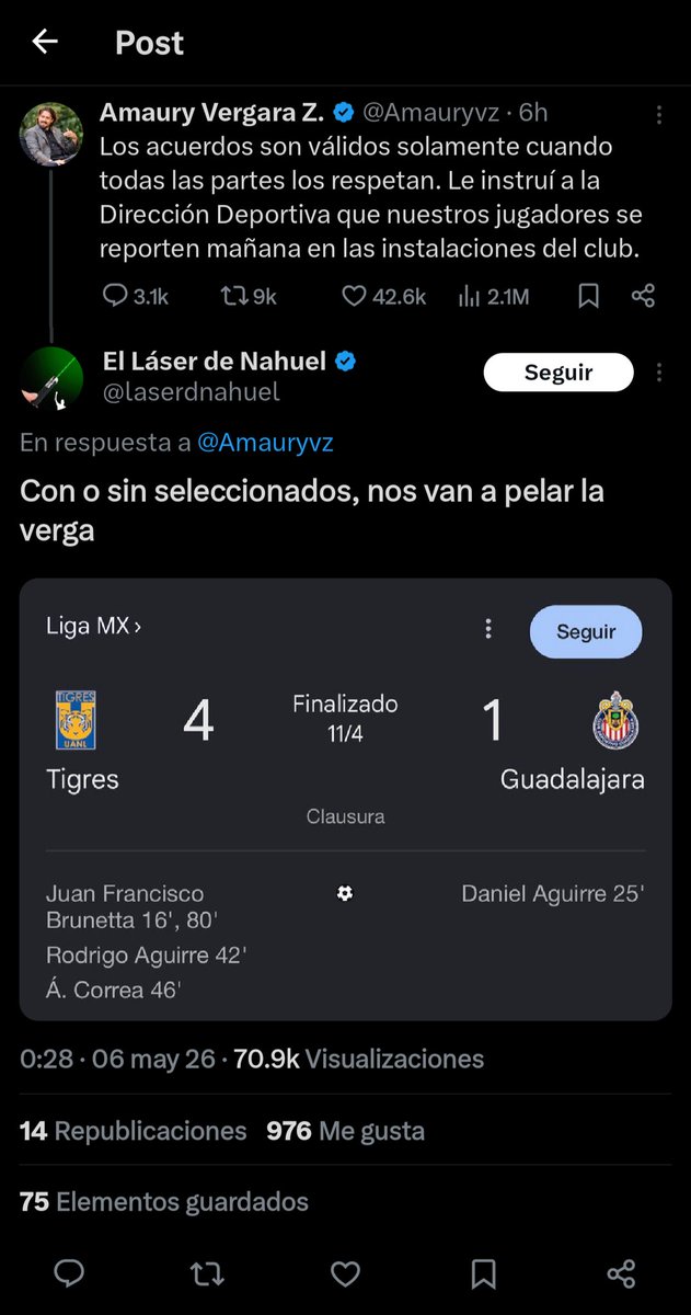 luiselizondovzz's tweet photo. @RompasIsBack Quedaron 🤡🤡🤡🤡🤡🤡🤡🤡🤡 https://t.co/l8uqZRBMA3