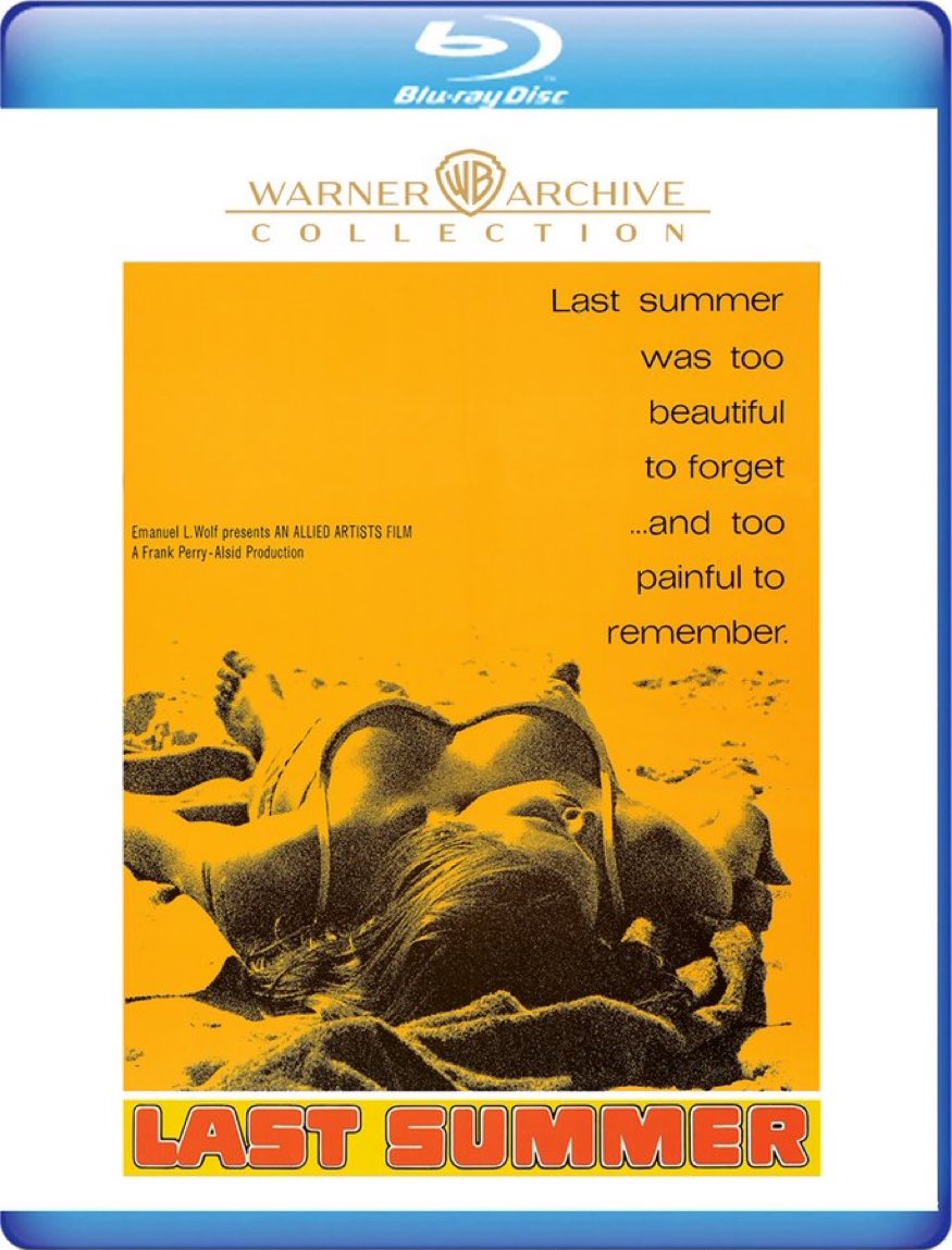 DaveFilmBlog's tweet photo. First we get the very welcome news that THE DEVILS full cut is coming out via BFI and Warners. And now LAST SUMMER is announced on blu ray. It’s an amazing  and unsettling film from Frank and Eleanor Perry, the couple behind The Swimmer, that many thought would never get released https://t.co/oMHVrreV8L