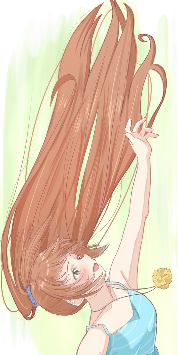 風が強い日が続くとポニーテールを暴れさせたくなる病い
#若林智香