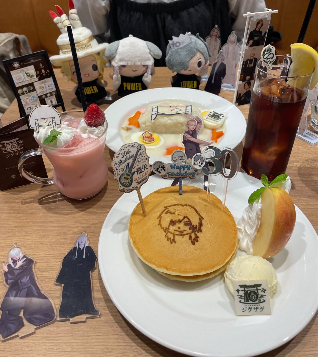 ジグザグのタワレココラボカフェ☕𓈒𓏸︎︎︎︎ ジグザグ好きな人達