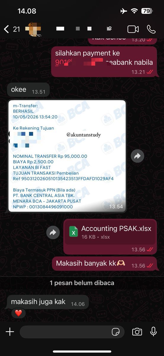 akuntanstudy's tweet photo. Open Joki tugas / realtime‼️ 24/7. Dedline mepet? Tugas numpuk? stuck? Gaskeun joki disini. Start From 5K (Since 2020). https://t.co/nCUSuMQ0sK
- Akuntansi Dasar,keuangan,biaya dll
- Perpajakan
- Accurate 5 /Online,Audit
- Makalah, PPT dll
#jokiakuntansi #zonauang #jokitugasmurah https://t.co/vd4tvnYLxm