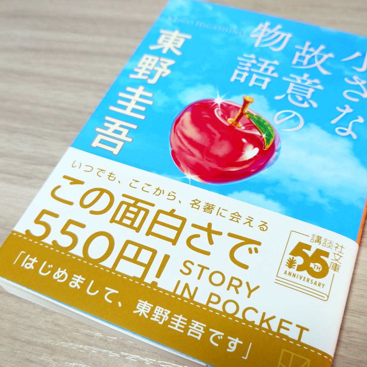 読了 小さな故意の物語/東野圭吾 先月の新幹線遠征時に突如買った本