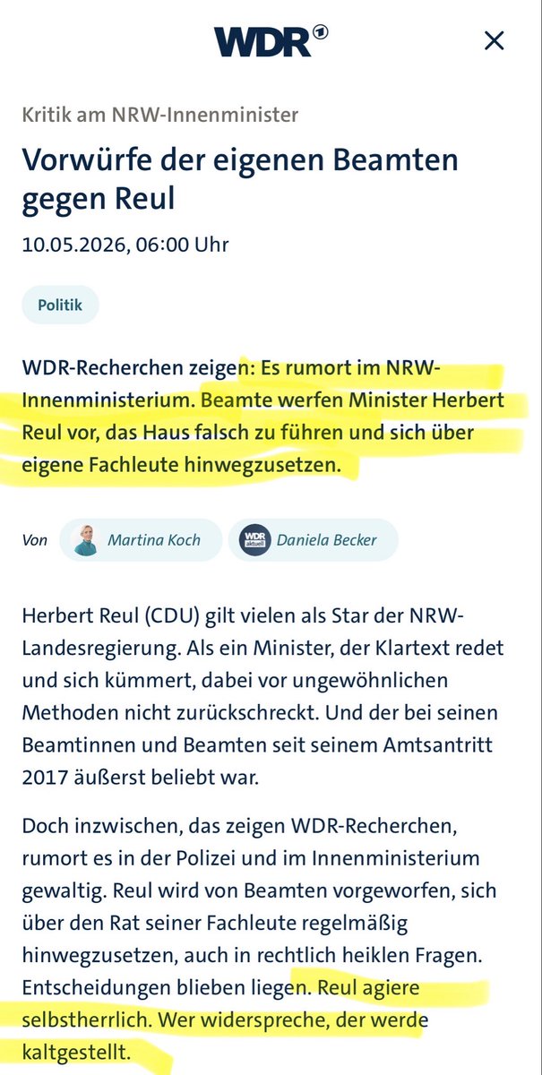 DagmarFreitag13's tweet photo. Die bisherigen Skandal-Minister(innen) der schwarz-grünen #NRW-Landesregierung:
#Limbach, #Paul (Grün). 
Aktuell: #Krischer (Grün), #Scharrenbach und nun auch noch #Reul (beide CDU).

Eigentlich stellt sich in NRW nur die Frage: Who's next?

Nicht zu fassen, das alles. https://t.co/xMeoztZfF5