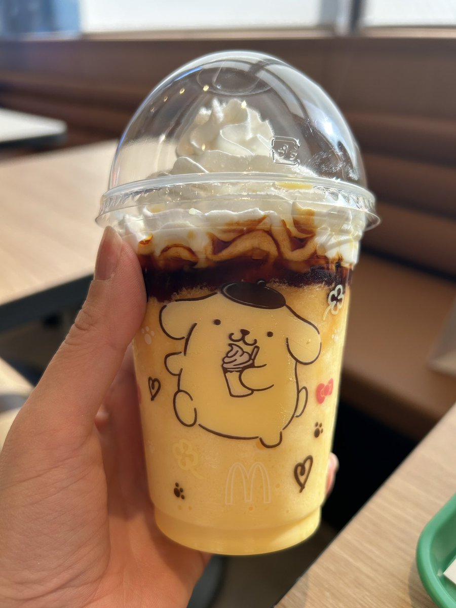 今マックってこんなオシャレなんだね(о´∀`о)
#マックカフェ