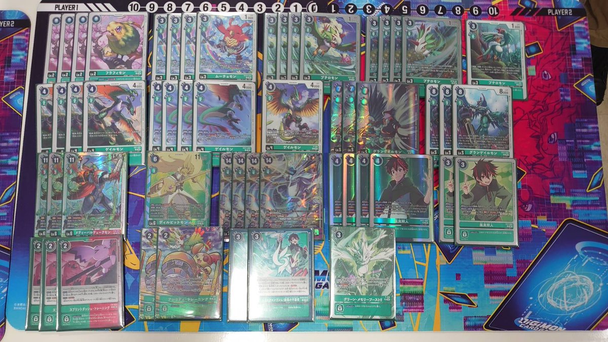 デジカ】 #デジモンカードゲーム 大会優勝デッキ紹介！ 本日開催の