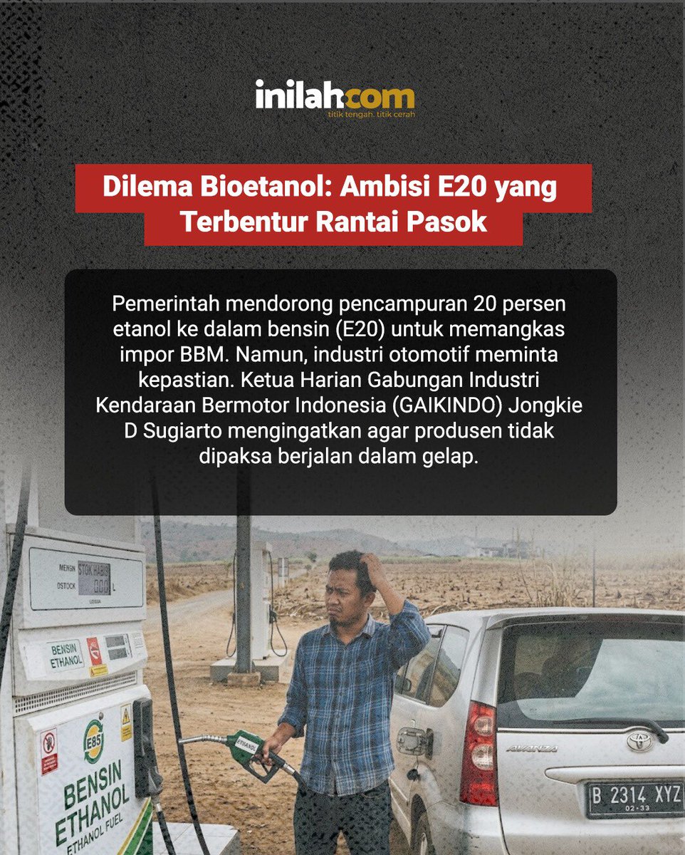 inilahdotcom's tweet photo. Baca selengkapnya di link berikut https://t.co/51LMVwkZYs
-
Selengkapnya kunjungi website dengan klik link di bio atau download aplikasi di AppStore dan Google Play Store.
#InilahNews #EnergiIndonesia #ReformasiEnergi #KebijakanEnergiNasional #Inilahcom #titiktengah #titikcerah https://t.co/d17Mkfh62A