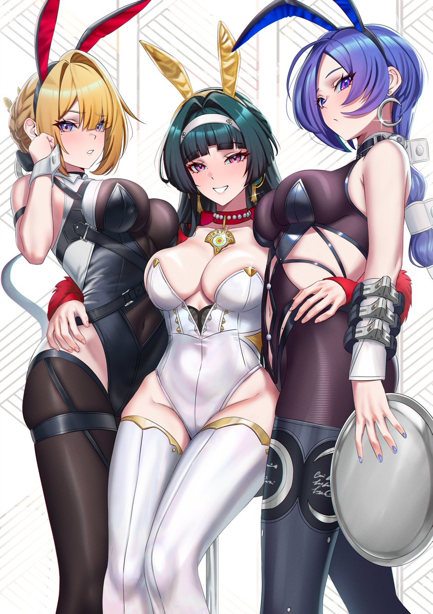Cruz_Vu's tweet photo. ❤️Red bunny or Blue bunny💙

#zzzero #Promeia #ゼンゼロ https://t.co/mVc3al0b3W