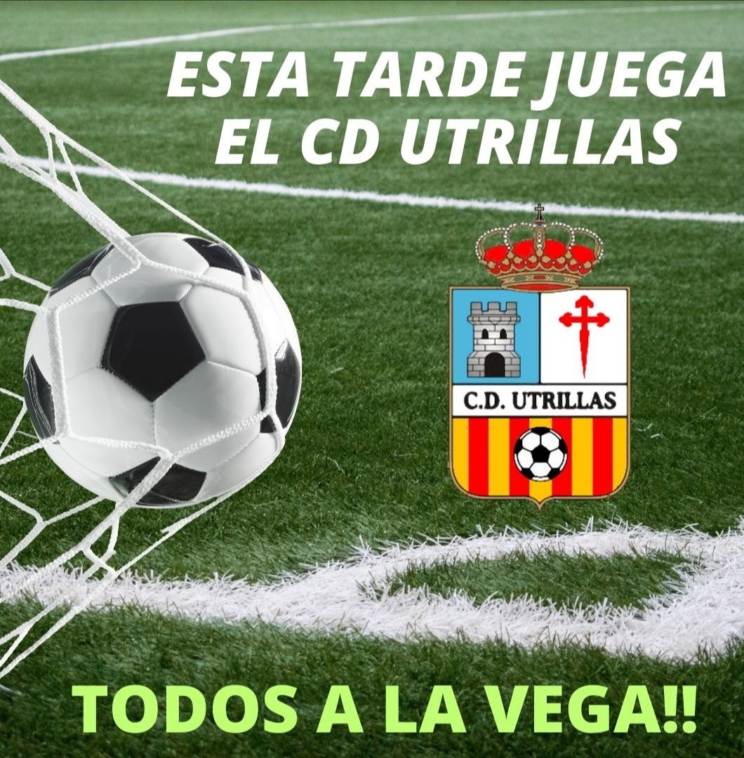 cdutrillas1958's tweet photo. Nos jugamos mucho‼️‼️... 17.30 h todos a La Vega ⚽⚽💪

Entrada libre 🍀🍀 https://t.co/CVRqQ46w2J
