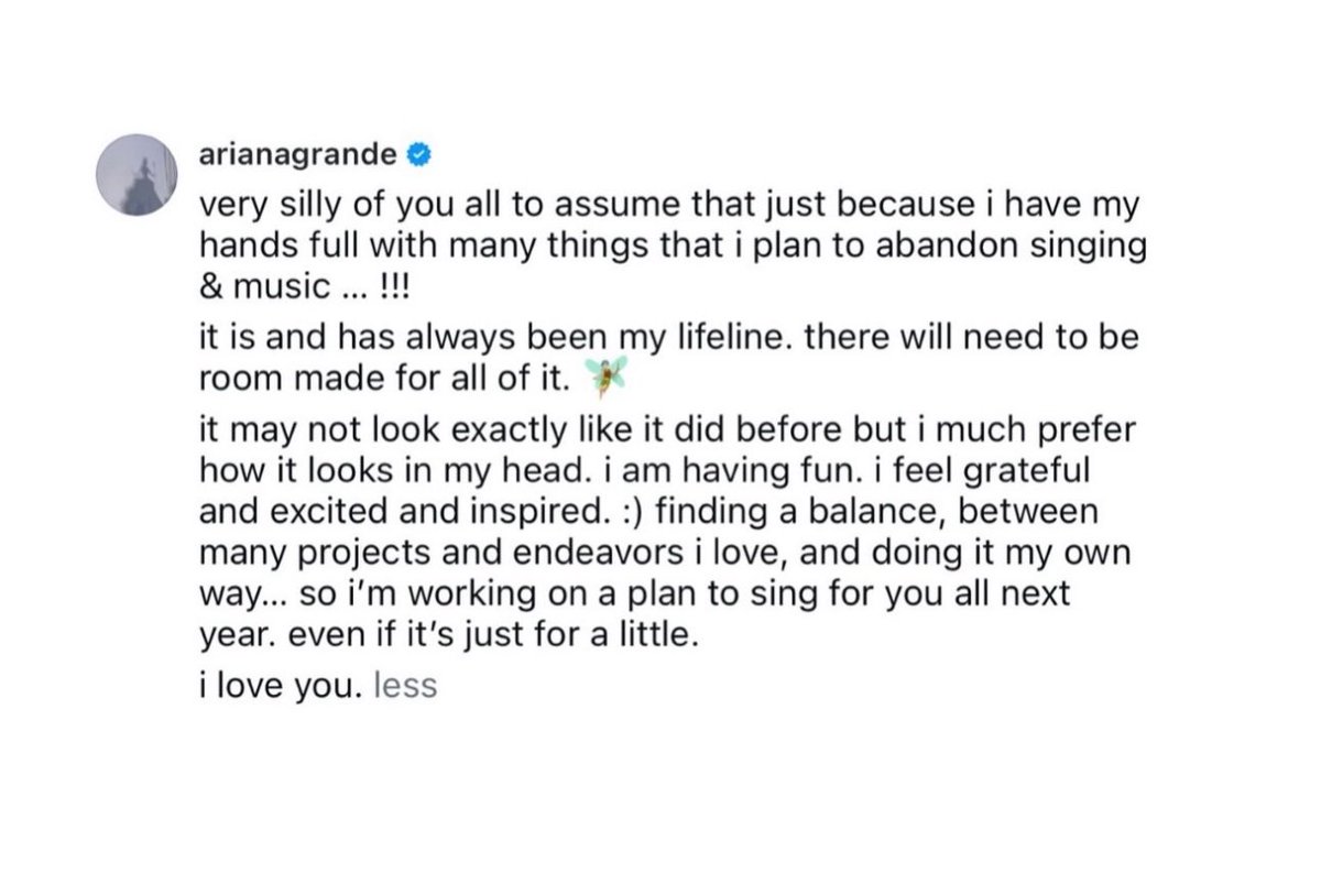 she spammed a deluxe, a world tour, and a new album a couple months after this btw JFJWJAJJS