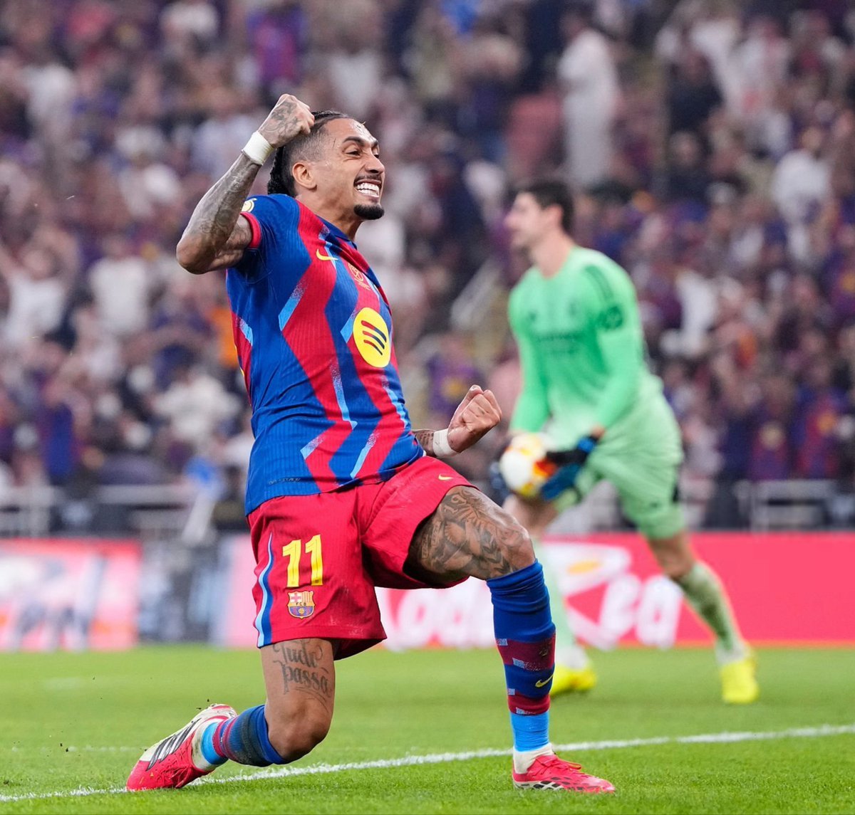 FCB World tweet media