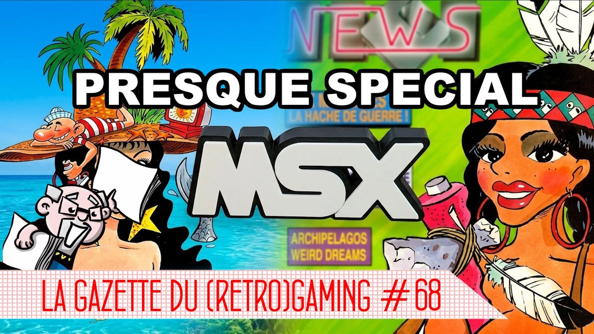 bfggamepassion's tweet photo. Votre nouvelle gazette #retrogaming est sortie !! Un numéro presque dédié au #MSX ! Ici : https://t.co/s6gTCLBsBt https://t.co/1xh4XYrAFJ