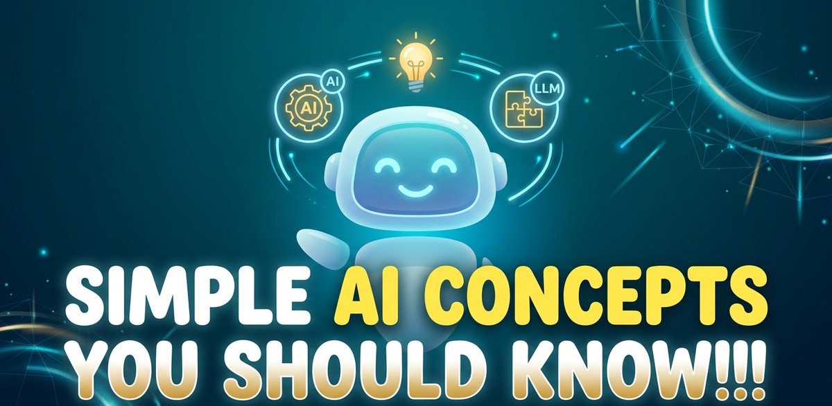 VictorATHER's tweet photo. Navigating the AI landscape can feel like trying to learn a new language overnight. 

If terms like 'Hallucinations' and 'Compute' have you scratching your head, this thread is for you.

I just broke down the defining AI terms of 2026. Let's make sense of this new era.👇

1. What's the Goal? AGI vs. Neural Nets:

At the very top, we have "AGI" (Artificial General Intelligence). This is the holy grail: a theoretical AI that can outperform humans at any cognitive task. We aren’t there yet.

Right now, we are building powerful tools using "Neural Networks". Think of these as digital brains—layers of algorithms that find complex patterns in data.

2. The Engines: Deep Learning & LLMs:

How do these digital brains learn? Through "Deep Learning". This is just a technique that allows a multi-layered neural network to identify features in data automatically, without a human needing to program the specifics.

When you scale this concept to process text, you get a "LLM (Large Language Model)". These are trained on petabytes of data to predict the most likely *next word*. It sounds simple, but at scale, it unlocks conversational magic.

3. Generating Reality: Diffusion & GANs:

When AI creates media (images/video), it generally uses one of two methods:

Diffusion: A model takes static (noise) and learns to reverse the process, "finding" a clear image inside the chaos. This is the tech behind Stable Diffusion.

GANs (Generative Adversarial Networks): Two networks—a generator and a discriminator—duel. One makes something; the other judges if it's "real." They both improve until the output is flawless.

4. How Models "Think" and Act:

The landscape is shifting from single chatbots to complex systems.

🧠 Chain of Thought (CoT): Asking a model to "show its work." Instead of jumping to an answer, it breaks the problem into intermediate logical steps first.

🤖 AI Agents: A system that doesn't just talk, but *acts*. Agents use models to reason, make plans, and execute multi-step tools (e.g., browsing the web, calling an API, writing code).

5. The Power and the Problems: Compute vs. Hallucinations

Finally, the hard practicalities:

Compute: This is the physical gasoline of AI: thousands of GPUs and TPUs working together. No compute, no model.

Hallucination: When an AI confidently invents false information because it encountered a gap in its training data. 

Remember: An AI model isn’t looking up facts; it’s predicting probabilities.

Do well to share and bookmark. Follow @VictorATHER for more info.