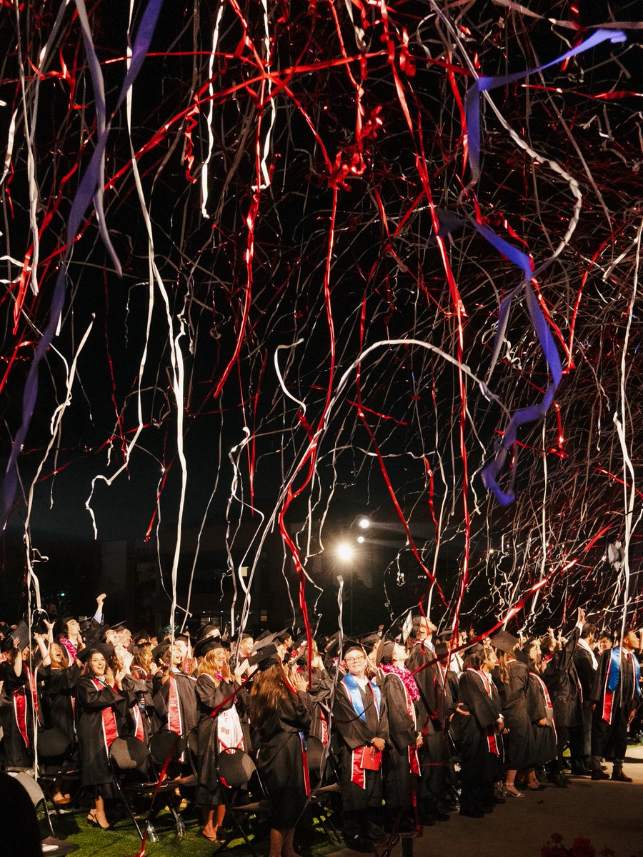 biolau's tweet photo. And just like that — Biola's Spring 2026 Commencement is complete! 🎓 

Congratulations to our final graduates from Crowell School of Business, School of Education, Snyder School of Cinema and Media Arts and Talbot School of Theology! https://t.co/0EuV0zTSvW