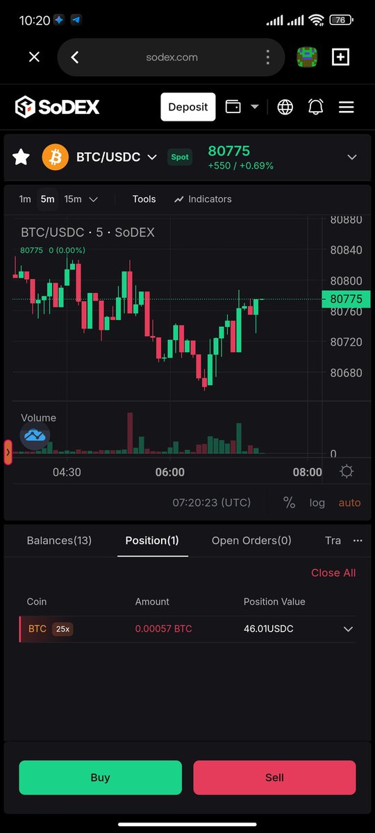 YoBee1999's tweet photo. SoDEX's new UI looks lighter and more professional🥰 
Fellow grinders,  boost your SoPoints by a whooping 5%!👇
-In the Referrals section, Find “Have a code? Enter here to get 5% SoPoints boost”  
-Click “Enter Here” and use this code: QNNKKDAE👈
Done ✅ https://t.co/kFMimdJCFI