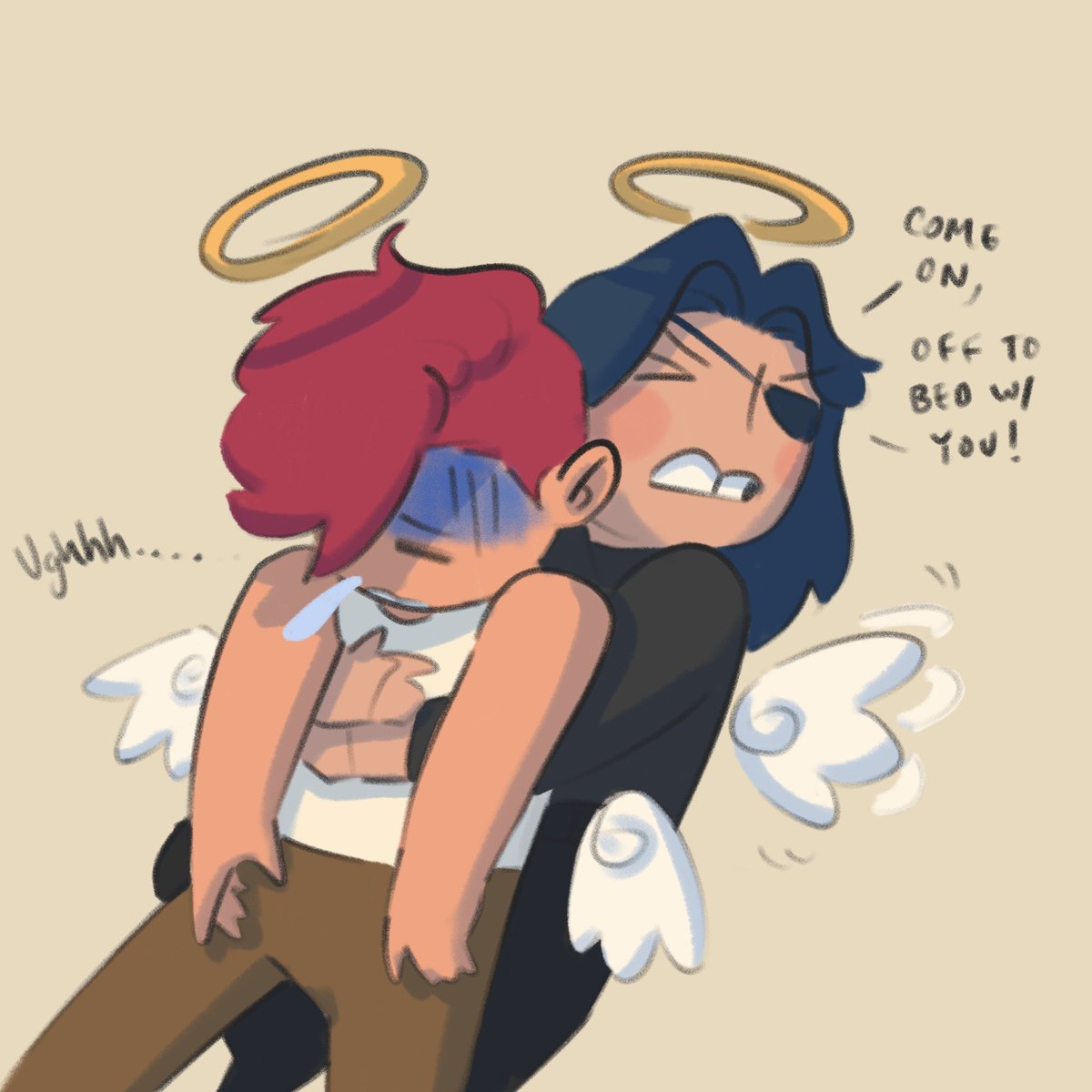 The_Batstronaut's tweet photo. beaming my illness onto angel vi arcane 🤧 https://t.co/fFG0nKbh7M