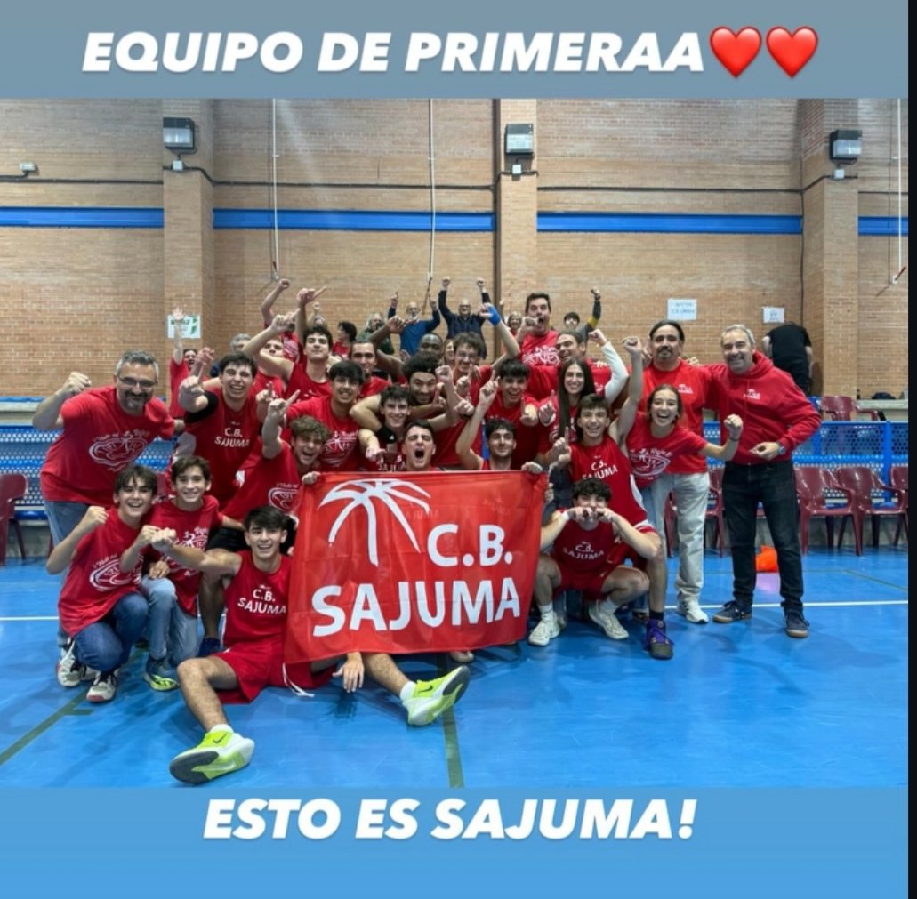 Club Baloncesto Sajuma tweet media