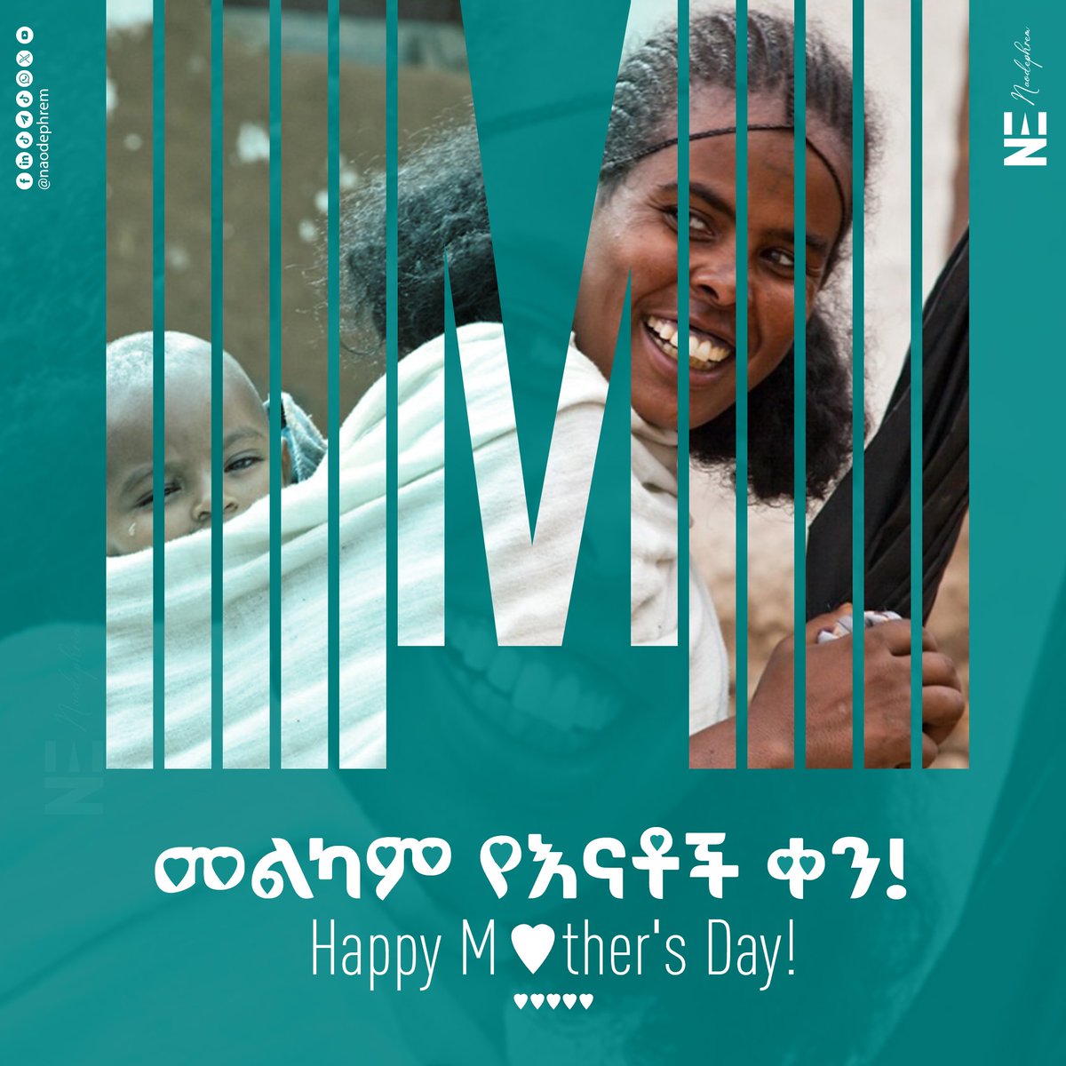 naodephrem's tweet photo. Happy M❤️ ther’s Day to the woman who makes life beautiful! https://t.co/D79czDp0F7